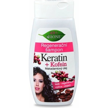 Bione Cosmetisc BIO Keratin +Kofeín Regeneračný šampón 260 ml