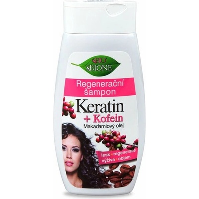 Bione Cosmetisc BIO Keratin +Kofeín Regeneračný šampón 260 ml