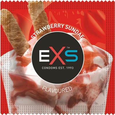 EXS Strawberry Sundae Flavoured 50 ks