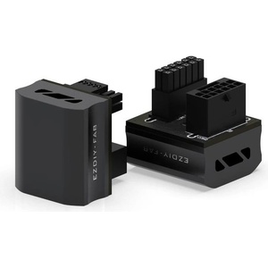 EZDIY EZDIY-FAB 12VHPWR 600W Power Adapter 180° Black STD (EZDPI189-28)