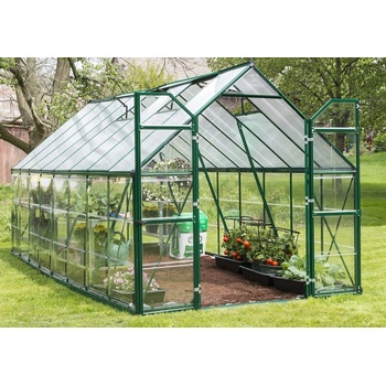 Palram Canopia Balance Green 2,44 x 4,87 2,29 m PC 4 mm střecha 0,7 mm strany 703490