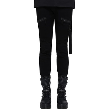 KILLSTAR мъжки панталони KILLSTAR x KIHILIST - Ebon Bone - Black - KSRA014441