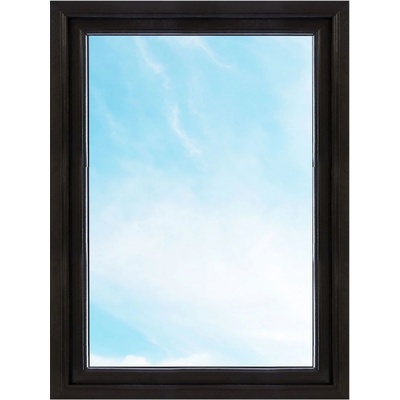 Solid Elements Premium Plastové okno OS 1, P, 90 × 120 cm, trojsklo, 6 komôr, pravé, antracit, biele, W2GDBCZTK2.0013
