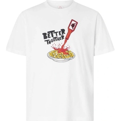 Kappa LOGO GLESTO pánské triko bílá