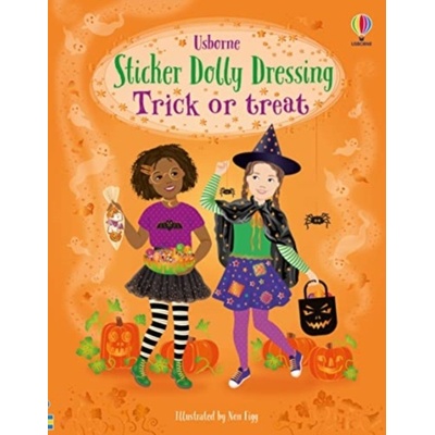 Sticker Dolly Dressing: Trick or treat - Fiona Watt, Non Figg