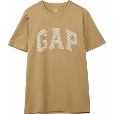 GAP tričko s logem Everyday Soft Hnědá