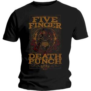 Five Finger Death Punch Wanted Black 2XL Риза (FFDPTS28MB05)