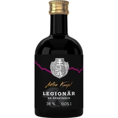 Anton Kaapl LEGIONÄR na švestkách 38 % 0,05 l (holá láhev)