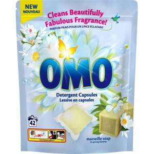 OMO Капсули за пране omo Марсилски сапун 42бр (87654345467)