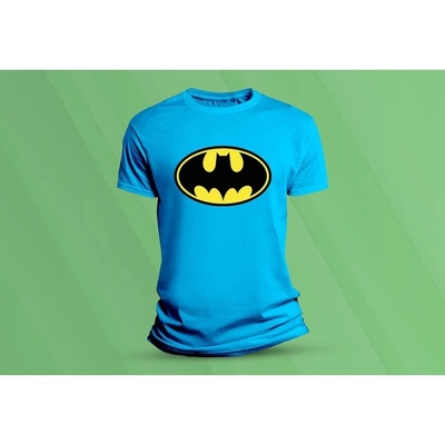 Sandratex dětské bavlněné tričko Batman 1. azurová