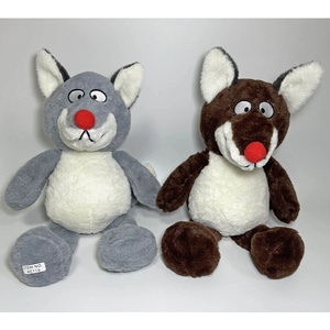 Armtoys ПЛЮШЕН ВЪЛК 42 СМ 2 ЦВЯТА - igrachko