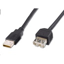 PremiumCord kupaa2bk USB 2.0, prodlužovací, A-A, 2m, černý