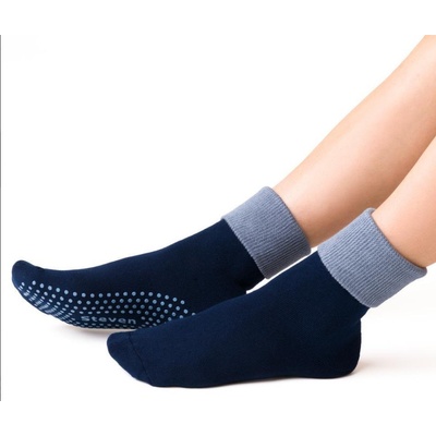 Dámske protišmykové ponožky For Safety tmavomodrá