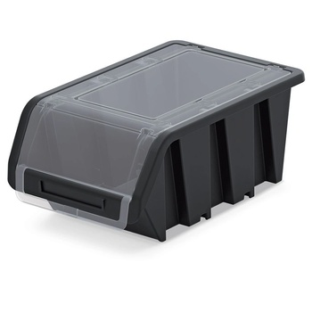 Prosperplast Пластмасова кутийка с капак 195x120x90мм Black (KTR20F-S411)