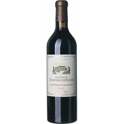 Chateau Tour Grand Faurie Saint-Emilion Grand Cru suché červené 2011 13,5% 0,75 l (holá láhev)