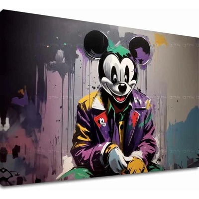 Obraz na plátne - Mickey Mouse z Horroru | rôzne rozmery - 60x90 cm