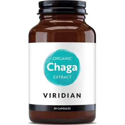 Viridian Chaga Extract BIO 30 kapsúl