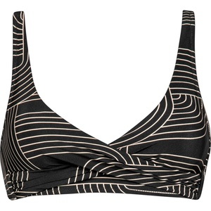 Watercult Дамско бикини горнище Watercult Women's Line Set Bikini Top No. 7330 Bikini top - Black / Tofu - размер 36 (150-6678-0111)