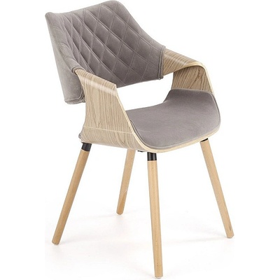 Halmar Трапезен стол k396 светъл дъб / ясен