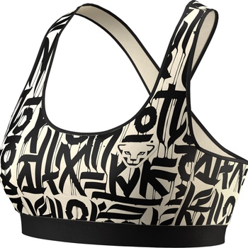 Dynafit Alpine Graphic W Bra Размер на сутиена: L / Цвят: бежов