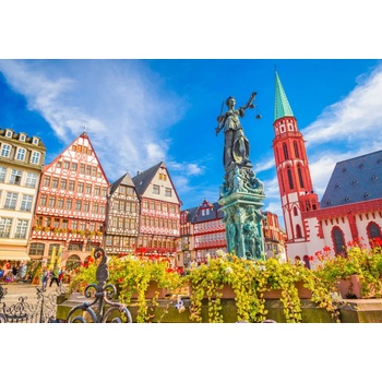 Bluebird Puzzle - Puzzle The Old Town of Frankfurt, Germany - 1 000 piese