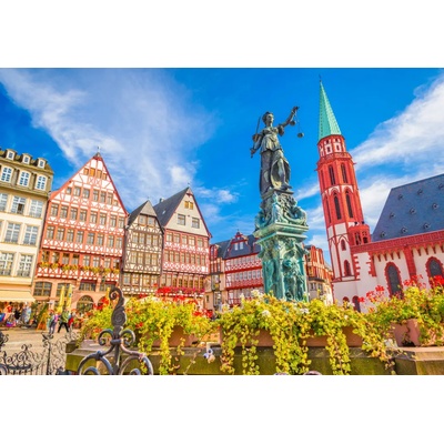 Bluebird Puzzle - Puzzle The Old Town of Frankfurt, Germany - 1 000 piese