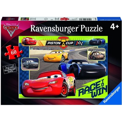 Ravensburger 96343 Dsiney Auta Závod začíná 60 dielov
