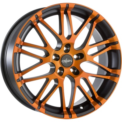 OXIGIN 14 10x22 5x108 ET45 orange polished matt