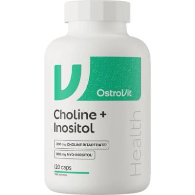 OstroVit Choline + Inositol Caps | Choline Bitartrate 300 mg + Myo-inositol 300 mg [120 капсули]