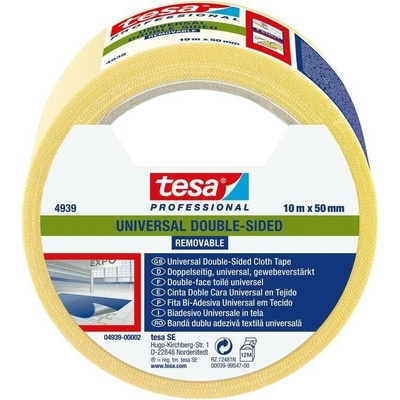 Tesa tape 4939 obojstranná páska s textilnou výztuhou odstrániteľná 50 mm x 10 m