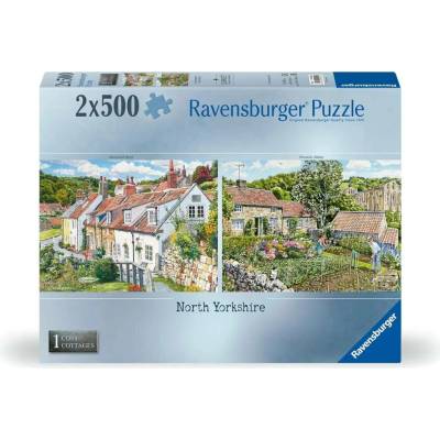 Ravensburger 2x500 dílků Útulné chalupy č. 1 Severní Yorkshire