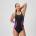 Speedo Бански костюм Speedo Women's HB Splice MB One Piece Swimsuit - Ant/Pink