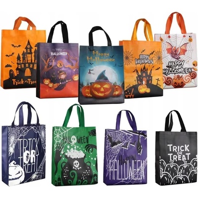 žiadna značka Tašky na sladkosti na Halloween – 6 tašiek na sladkosti pre deti