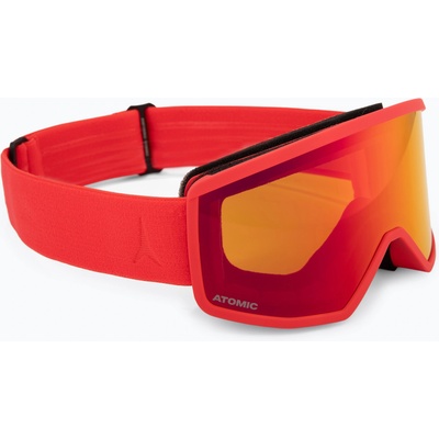 Atomic Детска скиорска маска Atomic Four Jr Flash red/red flash