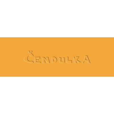 Zdrhovadlo zip plastový 60cm nedělitelný šíře 3mm oranžová
