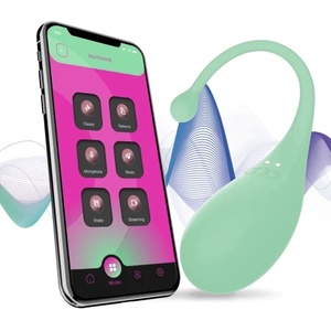 Adrien Lastic Презаредим вибратор за носене с App Palpitation мента