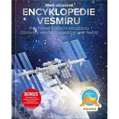 Kniha encyklopédie vesmíru - malá obrazová vo fólii