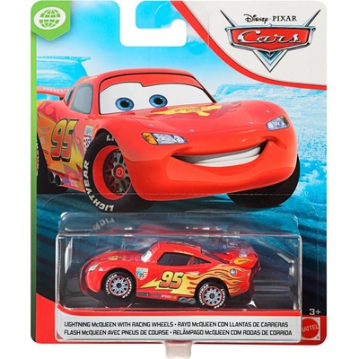 Mattel Cars 3 autíčko Blesk McQueen se závodními koly