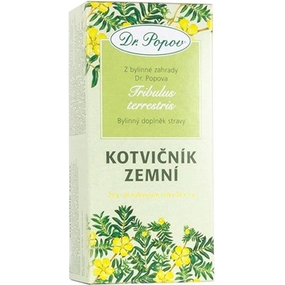 Dr. Popov Kotvičník zemní nať a plod 20 g – Zbozi.Blesk.cz