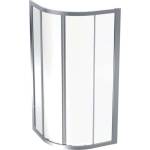 Geberit GEO - Душ кабина 90x90 см, сребристо/прозрачно стъкло 560.121. 00.2 (560.121.00.2)