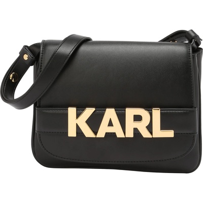 KARL LAGERFELD Чанта с презрамки черно, размер One Size