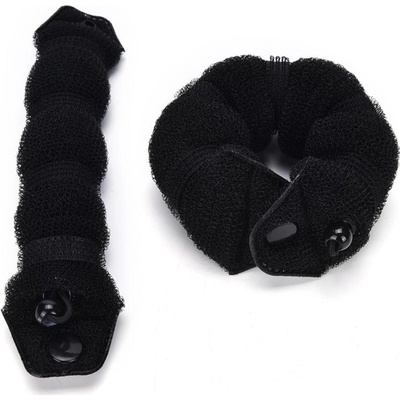 Sada pomůcek na vytvoření drdolu Barva: černá