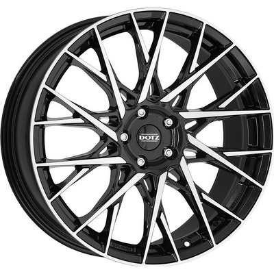 Dotz Fuji 8x20 5x108 ET40 black polished – Sleviste.cz