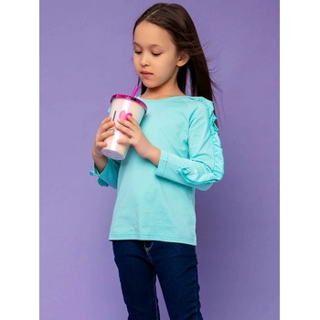 Winkiki Dievčenské tričko Zelinkavá