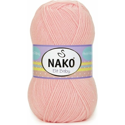 Nako Příze Elit baby 12381 pudrová růžová