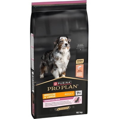 Pro Plan Medium & Large Adult 7+ Sensitive Skin Salmon 16 kg