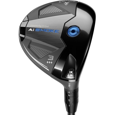 Callaway Paradym Ai Smoke Triple Diamond Fairway Woods Panske Prava 18° X-Stiff PROJECT X DENALI BLACK 70 FW5