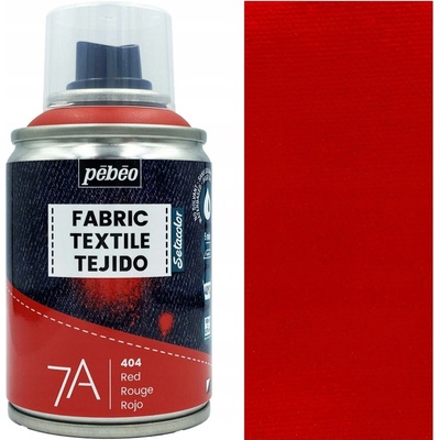 Pébéo barva na textil ve spreji 100 ml červená