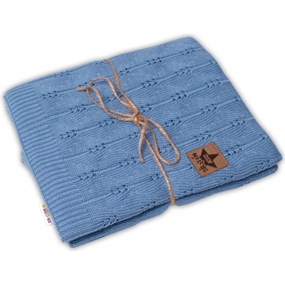 Baby Nellys dětská deka Bamboo jeans