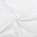 B.E.S. Petrovice Prostěradlo jersey česaná bavlna mako Bílé 120x200